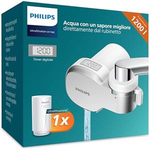 Philips Water Ontap filtro AWP3756P1/10 ULTRAFILTRAZIONE con DISPLAY DIGITALE, capacità di filtrazione 1200 L