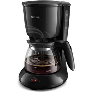 Philips Daily Collection Macchina per caffè - Aroma Twister per un gusto ottimale, capacità di 1,2L, sistema antigoccia, spegnimento automatico, parti lavabili in lavastoviglie (HD7461/20)