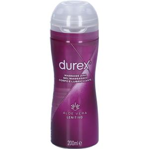 RECKITT BENCKISER H.(IT.) SpA Durex Massage 2 in 1 Aloe Vera: Gel Lubrificante e Massaggio Corpo per Secchezza Vaginale e Relax Totale