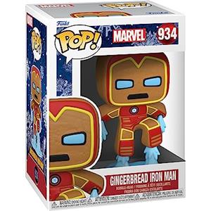 Funko Pop! Marvel: Holiday - Iron Man - Figura in Vinile da Collezione per Fumetti Marvel, Idea Regalo per Fan di Iron Man