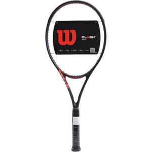 Wilson Racchetta da Tennis Clash 100ul V3, Ultraleggera e Delicata Sul Braccio, Offre Un Comfort Equilibrato e Colpi Potenti, Colore: Nero, Taglia: 1