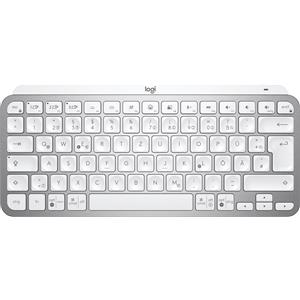 Logitech Tasti MX Mini (Germania, Senza fili), Tastiera, Grigio