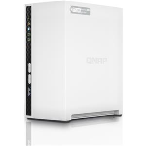 QNAP TS-233 (0 TB), NAS, Bianco