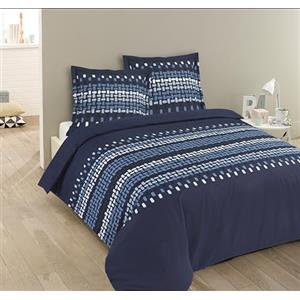 Vision - Parure da letto Jack - Set copripiumino 140 x 200 cm con 1 federa per letto singolo - 100% cotone