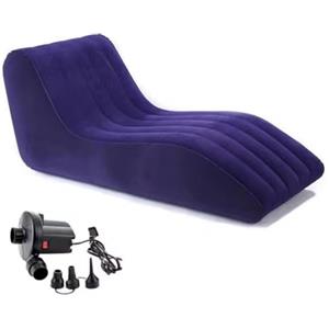 ZJZFL Poltrona divano gonfiabile Facile da piegare e riporre,C-Electric