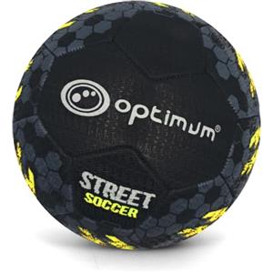 Optimum Pallone da calcio da strada unisex, in gomma coreana resistente di alta qualità, impugnatura per pneumatici a lunga durata, ideale per calcestruzzo e asfalto, per tutte le stagioni,