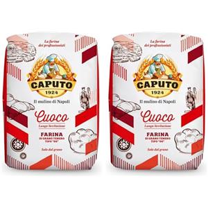 Antimo Caputo Caputo Farina Caputo Rossa 00 Pizza Chef Kg 1-1000 g (Confezione da 2)