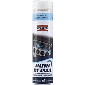 Arexons Cura Auto Puri Clima 350 ml - Spray Igienizzante per Climatizzazione, Detergente e Deodorante