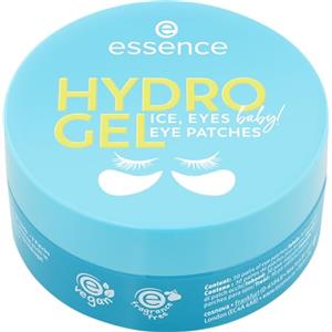 essence Hydro Gel Eye Patch Ice Eyes Baby! 30 paia, cura degli occhi, blu, idratante, rinfrescante, scintillante, vegano, senza olio, senza profumo, senza alcool, confezione da 1 (90 g)