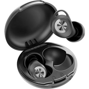 CASCHO Tappi Orecchie Dormire |SNR 45 dB| Tappi per Orecchie Antirumore in Silicone Riutilizzabili e Ultra Confortevoli, con 8 Paia in XS/S/M/L per Dormire, Viaggiare, Relax o Concerti, Nero