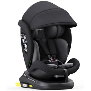 XOMAX 946i Seggiolino per bambini con ISOFIX I 0-36 kg, 0-12 anni, gruppo 0/1/2/3 I Cintura a 5 punti e 3 punti I Rivestimento sfoderabile e lavabile I ECE R129
