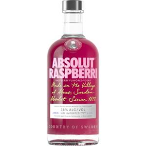 Absolut RASPBERRI Flavored Vodka 38% Vol. 0,7l