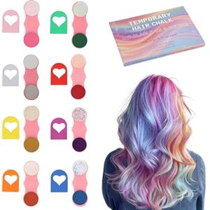 vaolmlop Gessetti Colorati Per Capelli,8 Pezzi Lavabile Spray Colorante Per Capelli,Lacca Colorata, Colore Temporaneo, Regali Di Natale Per Bambini, Regali Per Bambine Di 5-15 Anni