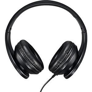 acer Over-ear Headset, Cuffie PC, Cuffie con Microfono, Frequenza 20 Hz - 20 kHz, Cuffie con Cavo da 1,2 m per Flessibilità, Driver 40 mm, Jack da 3,5 mm con Plug & Play, Nero