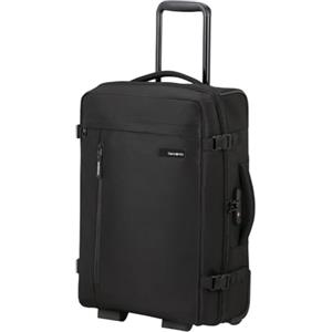 Samsonite Roader - Borsa da viaggio S con ruote, 55 cm, 39,5 L, nera (Deep Black)