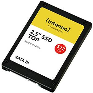 Intenso SSD Interno SATA3 512Gb, 2.5, Nero