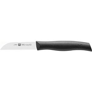 Zwilling 38720-080-0 Twin Grip Coltello Verdure 8cm, colore: Nero