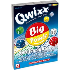 NSV - 4039 - QWIXX - Big Points - blocchi additional - gioco dei dadi