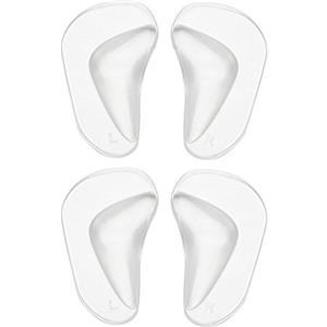 Yosoo Health Gear Solette Ortopediche in Silicone, Cuscino di Supporto per Plantare per Piedi in Gel, Solette per Plantare per Fascite Plantare a Piedi Piatti, Cuscinetti per Cuscino con Inserto