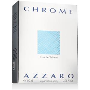 Azzaro Chrome Eau de Toilette Uomo 100 ml - Fragranza Agrumata e Aromatica
