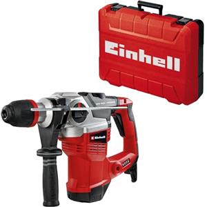 Einhell Martello perforatore TE-RH 38 3F (1050 W, forza di impatto 9 J, attacco SDS-Max, arresto della profondità di foratura in metallo, potenza di foratura 38 mm in calcestruzzo)
