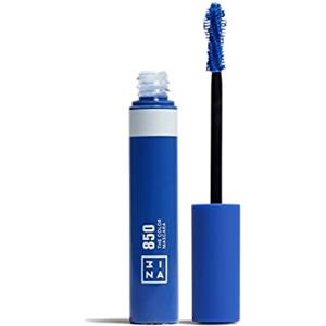3INA MAKEUP - The Color Mascara 850 - Blu - Colorato Con Cheratina Vegetale per Ciglia - Volumizzante - per Occhi Sensibili - Vegan - Cruelty Free