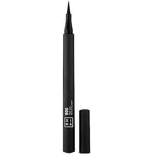 3INA MAKEUP - The 24h Pen Eyeliner 900 - Nero - Eyeliner Nero Liquido Matte - Pennello Preciso - Alta Pigmentazione per Occhi Sensibili - Vegan - Cruelty Free