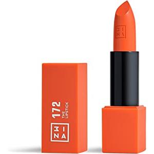 3INA MAKEUP - The Lipstick 172 - Arancione - Rosetto Arancione Rossetti Matte Cremosi con Vitamina E e Burro di Karite - Alta Pigmentazione al Profumo di Vaniglia - Vegan - Cruelty Free