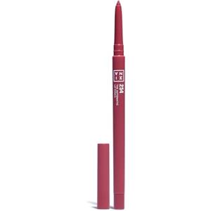 3INA MAKEUP - The Automatic Lip Pencil 254 - Rosa scuro nudo - Matita Labbra Rosa scuro nudo Lunga Durata Retrattile - Matita Labbra Waterproof - Lip Liner con Temperino - Vegan - Cruelty Free