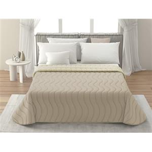 MAXIME MAISON - Copriletto Matrimoniale Mezza Stagione (100 gr/mq) Trapuntino Matrimoniale, Trapunta Matrimoniale Leggera e Double Face, Letto Mezza Stagione in Morbida Microfibra, Made in Italy