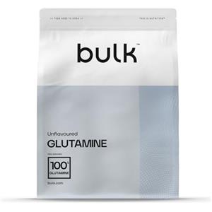Bulk Pure L-Glutamine Powder, Unflavoured, 1 kg, Packaging May Vary, Non aromatizzato, 200 Porzioni
