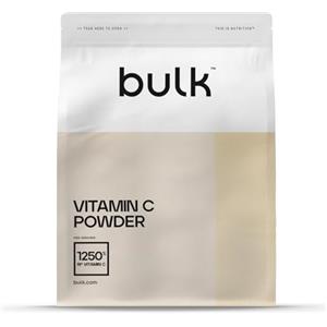 Bulk Vitamina C in polvere, 1000 mg, ad resistenza, 500g, 500 porzioni