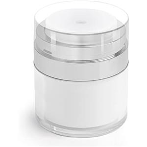 HOTUT Vasetti Vuoti per Creme, 30ML Ricaricabile Airless Pump Contenitori Cosmetic Cream Jar, Crema Vuoti Barattoli Flaconi Viaggio per Lozione Campione