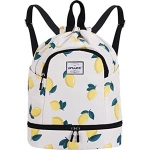 HAWEE Sportivo Zaino Grande Impermeabile Borsa da Palestra Sacca con Tasca Interna Unisex per Vita Quotidiana Scuola Sport All'Aperto Tempo Yoga Libero Spiaggia Nuoto