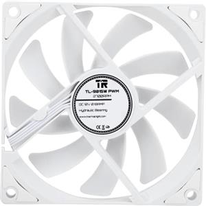 TR TL-9015W Ventola di raffreddamento per CPU 90 mm PC PWM, ventola di raffreddamento silenziosa per alloggiamento PC, ventola da scrivania fine 15 mm, velocità fino a 2700 rpm