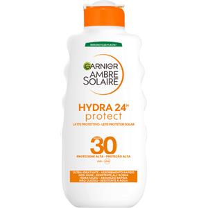 Garnier Ambre Solaire Hydra 24h Latte Solare Protettivo ed Idratante Spf 30 200 ml
