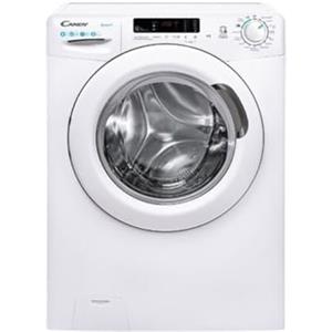 Candy Smart CS1282DE-11, Lavatrice a carica frontale, Libera installazione, 8 kg, 1200 RPM, Classe D, Bianco, 16 programmi, Contenuti extra e controllo di prossimità (NFC), L x P x A (cm) 60x52x85