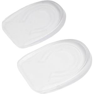 Annlpoy 2 Pezzi/1 Paia talloniera in silicone Supporti per Talloni in Gel, cuscinetti per scarpe Plantare per Tallonite, elevazione della scarpa di 1 cm, solette di comfort per uomini e donne