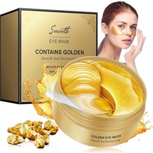 GAOMESIA 60 Pezzi Patch Occhi al Collagene, Maschera Contorno Occhi Idratante, Anti Occhiaie e Anti Borse, Aiuta a Ridurre Gonfiore, Effetto Antirughe e Rassodante per Donna e Uomo