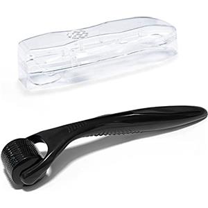 LacyMC Professionale Micro Rullo,0,5mm Dermaroller Viso,Beard Roller,para Trattamento di Perdita Capelli, Delle Rughe, Cicatrici da Acne e Smagliature