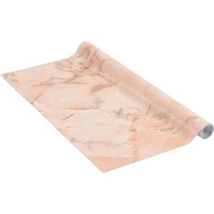 Venilia Pellicola adesiva, Corallo di marmo aspetto pietra salmone, 45cm x 2m, Spessore 95μ, Pellicola autoadesiva per mobili o cucina, carta da parati, PVC senza ftalati, Prodotto in UE
