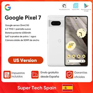 Google Versione globale Google Pixel 7 8GB + 128GB 5G Smartphone 6.3 