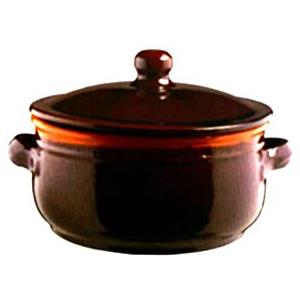 Coli PR07BR27 - Pentola per zuppe, 27 cm, Colore: Marrone