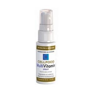 EURODREAM CELLFOOD MULTIVITAMIN SPRAY 30 ML - Integratore alimentare con vitamine B, C, D e A in soluzione colloidale