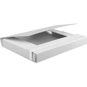Starline Cartella Progetto con Elastico - Dorso Rigido 3 cm - Bianco