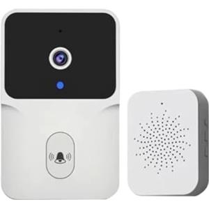 Lecreatekit Videocitofono, Smart WiFi Wireless Campanello per KEMENT, HD Home Remote Video Citofono con per Tuya App Control