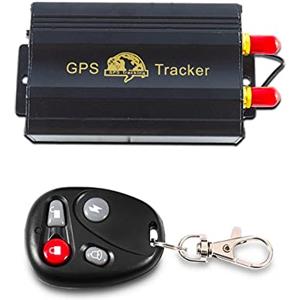 Mediawave Store - Tracker GSM GPRS GPS Localizzatore Satellitare Per Auto E Moto Antifurto Allarme, Invia Messaggi con Coordinate, Posizione, Antifurto, Cuffie, Scatola Nera, Movimento