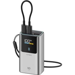 CUKTECH 10 Mini Power Bank Mini 10000mAh(2S1P) 55W Powerbank Ricarica Rapida Caricatore Portatile LED Display, Batteria Esterna per iPhone 17 16 15 14 13 Pro Max/AirPods//Samsung/Xiaomi