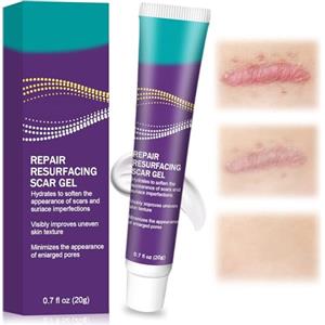 halercay 20g Cicatrici Crema,Gel crema Riparatore,Gel Trattamento per la pelle Per uomini e donne,Riparazione della pelle crema uso quotidiano,Ideale Per tutte le parti del corpo