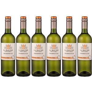 La Baume St Paul - Vino bianco disalcolato, Chardonnay - Senza alcol (6 x 0,75L)